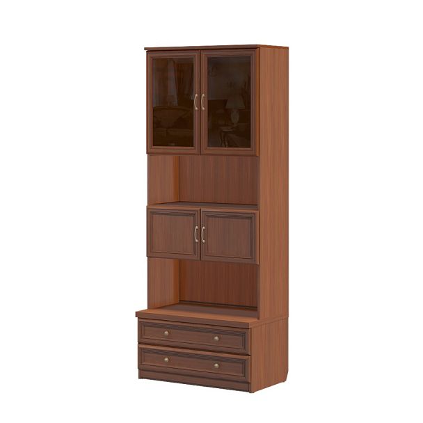 Шкаф "Версаль"  ПК-ВР-Ш22Я229Х90СТ/35-В1-198 орех орвието - Вид 1