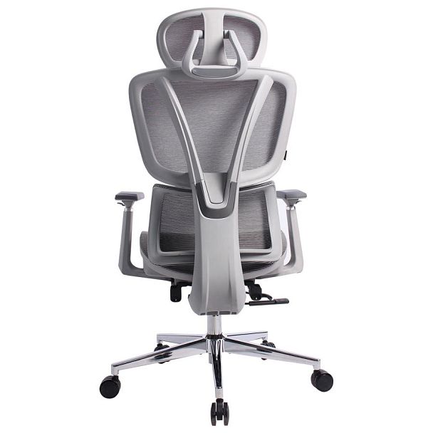 Кресло BRABIX PREMIUM "Evolution ER-700", подножка, слайдер, синхромеханизм, сетка, серое, 532948 - Вид 6