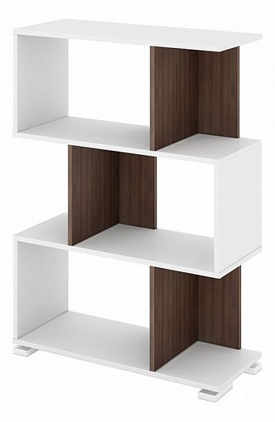 Стеллаж Домино СЛ-5-3 Белый/Шамони - Вид 1