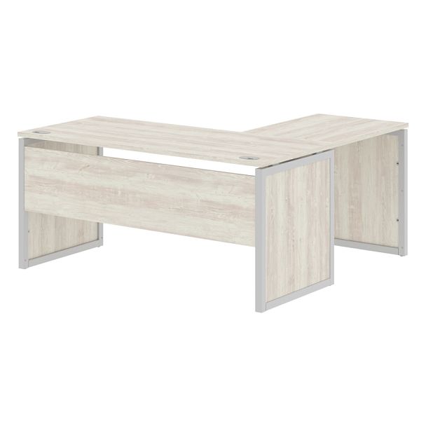 Стол угловой XQPCT 1615 Сосна Эдмонт/Алюминий 1600х1500х750 XTEN-QP - Вид 1