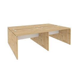 Onix Рабочая станция O.D.RS-4.2.8 Тиквуд светлый/Белый бриллиант 2360*1635*750 - Фото предпросмотра