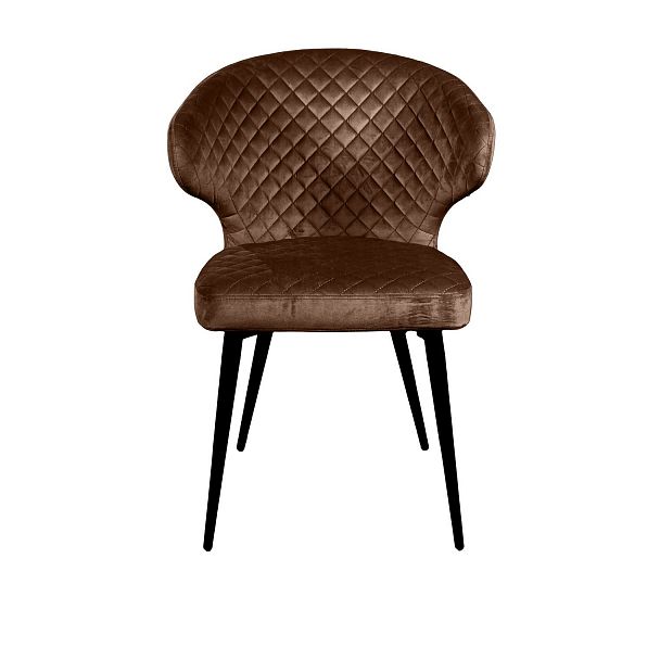 Стул Richard, бархат коричневый 12 - Вид 3