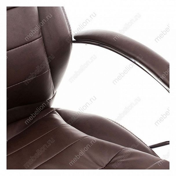 Кресло компьютерное Tomar, коричневое - Вид 7