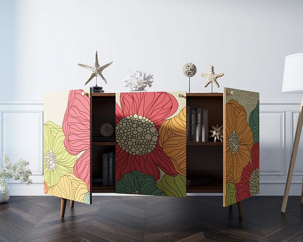 Комод "Berber" три дверки 5 принт - Вид 5