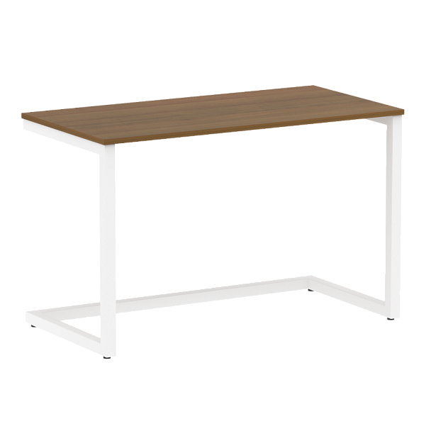 Home Office Стол письменный VR.SP-2-118 Орех/Белый металл 1180*600*750 - Вид 1