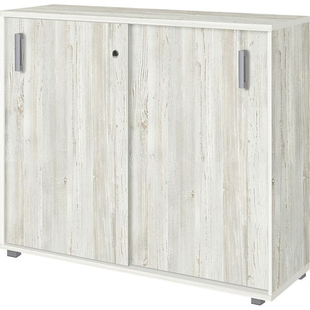 Тумба-купе НТМ-7.7 Сосна винтер 730x442x750 Аргентум - Вид 1