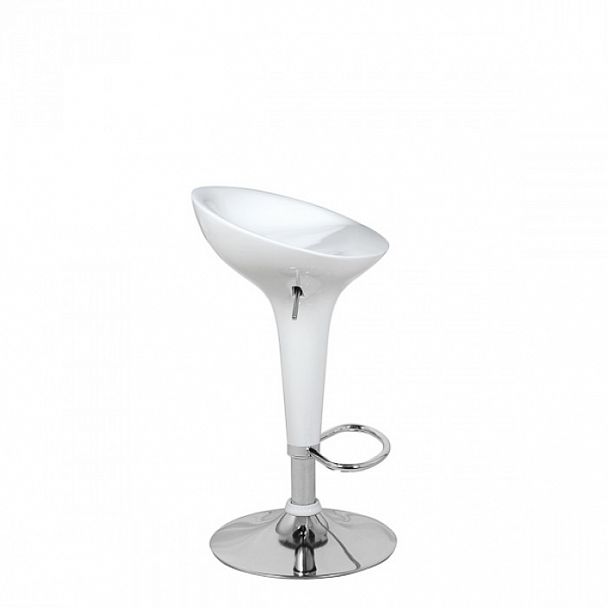 Стул барный "Бомба" QS-D-18 белый - Вид 3