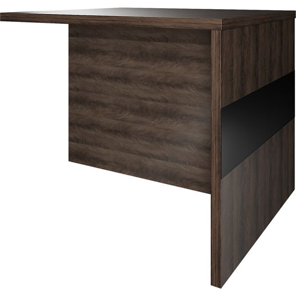 Конференц-приставка КТ-09.38 дуб апрель 900x800x750 Акцент - Вид 1