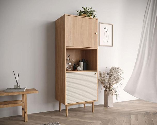 Буфет узкий Bubble Solid арт BBL07S - Вид 4