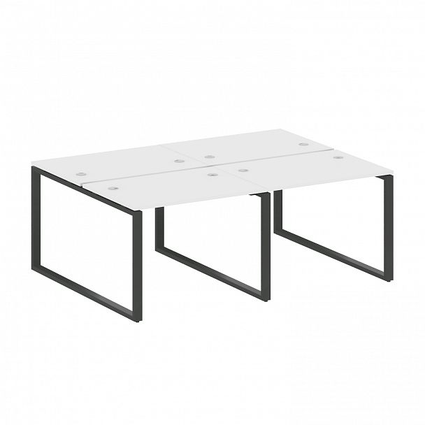 Рабочая станция "Metal System" БО.СМ-4.1 белый/антрацит - Вид 1