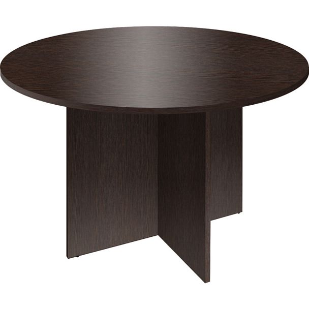 Стол для переговоров А-029 Дуб венге 1200x1200x760 Арго - Вид 1