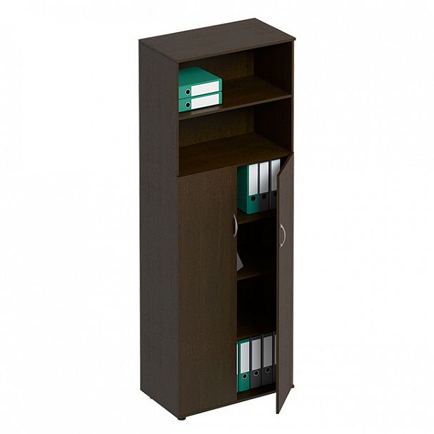 Шкаф для документов "Формула" ФР 378 венге темный - Вид 1