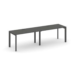 Style Project Next Рабочая станция односторонняя SN-59P.ORS-012 Антрацит/Металл Антрацит/Черный Заглушка 2360*700*750 - Фото предпросмотра