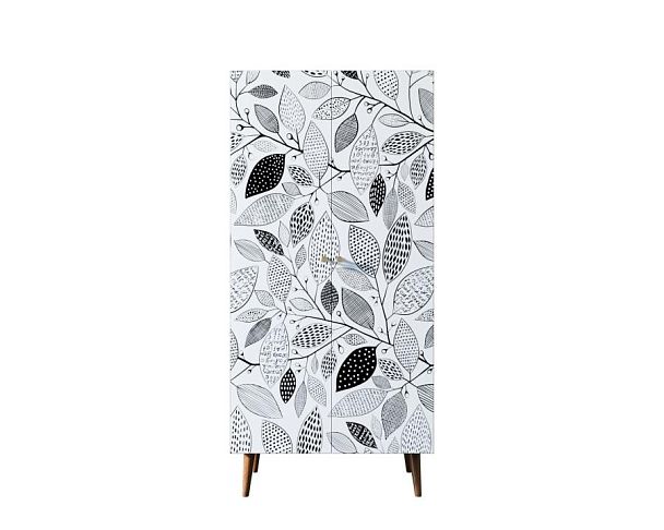 Шкаф малый двухстворчатый Berber принт 9 арт BB08/Print_09 - Вид 1