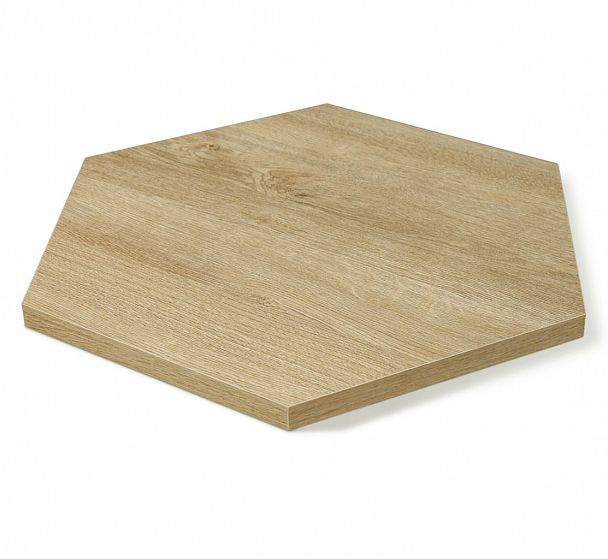 Столешница Sheffilton SHT-ТT20 60 ЛДСП дуб песочный - Вид 3