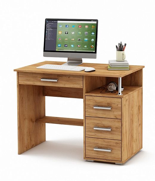 Стол письменный Амбер-3Я - Вид 1