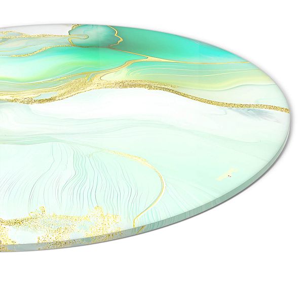 Столешница Sheffilton SHT-TT32 60 стекло/МДФ лазурно голубой - Вид 4