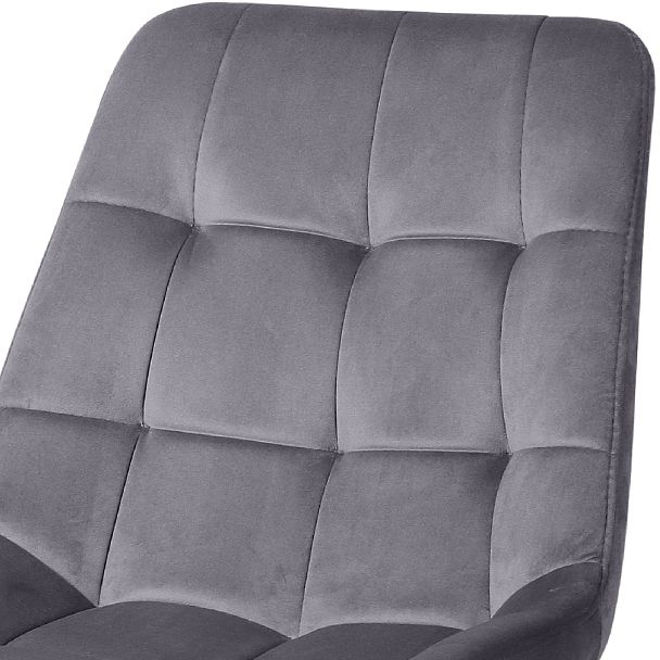 Полубарный стул Эйден, темно-серый H-15/черный - Вид 6