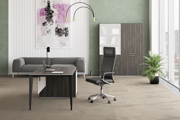 Шкаф средний Atlas, обвязка YN, фасады GS / 824х450х1200 - Вид 21