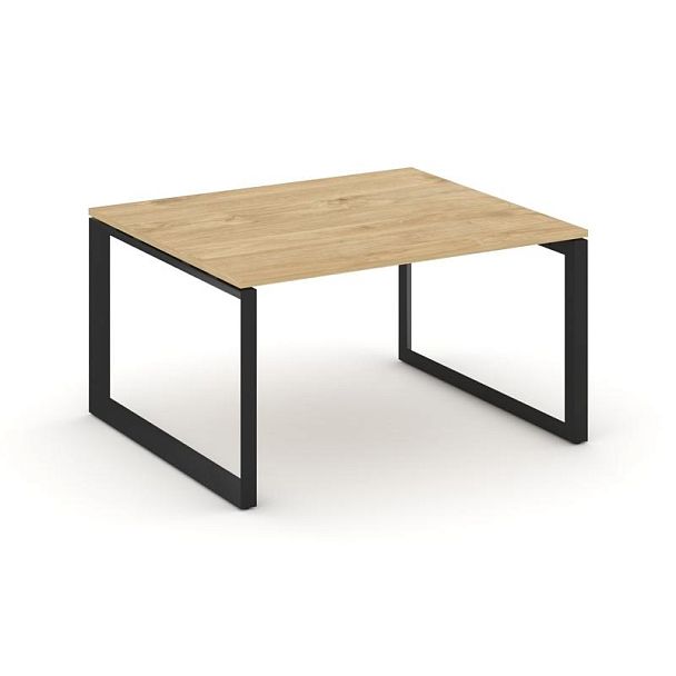 Style Project Next Стол переговорный SN-59O.SPRG-032.3 Тиквуд Светлый/Металл Черный 1180*1180*750 - Вид 1