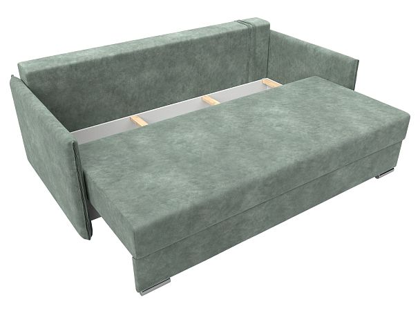 Диван прямой Сайгон Велюр зеленый - Вид 7