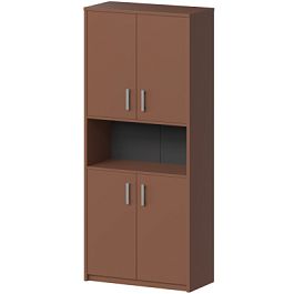 Шкаф с нишей А-312 Терракота 770x364x1998 Арго - Фото предпросмотра