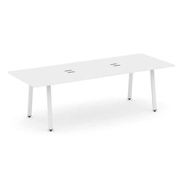 Style Project Direct Direct Стол переговорный SN-6A.SPRG-258 Белый/Металл Белый 2580*980*750 - Вид 1