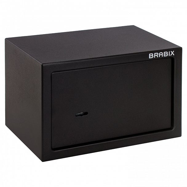 Сейф мебельный BRABIX "SF-200KL", 200х310х200 мм, ключевой замок, черный, 291144, S103BR211114 - Вид 4