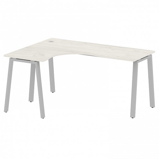 Стол "Metal System" БА.СА-4 дуб наварра/серый - Вид 2