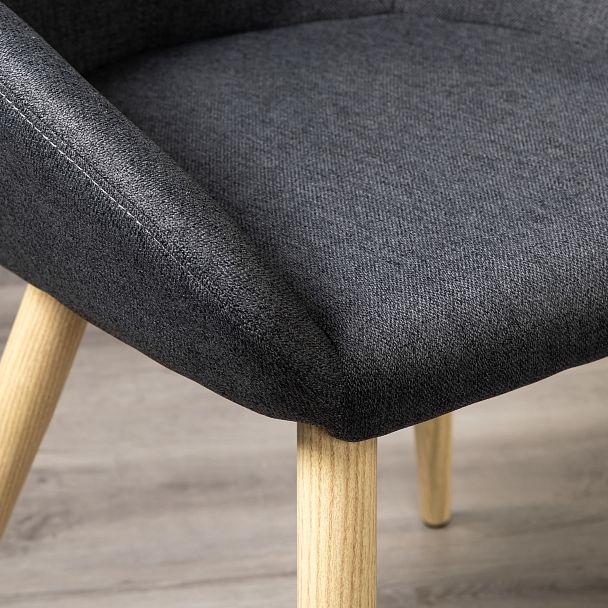 Кресло Kent тёмно-серый/нат.дуб - Вид 12