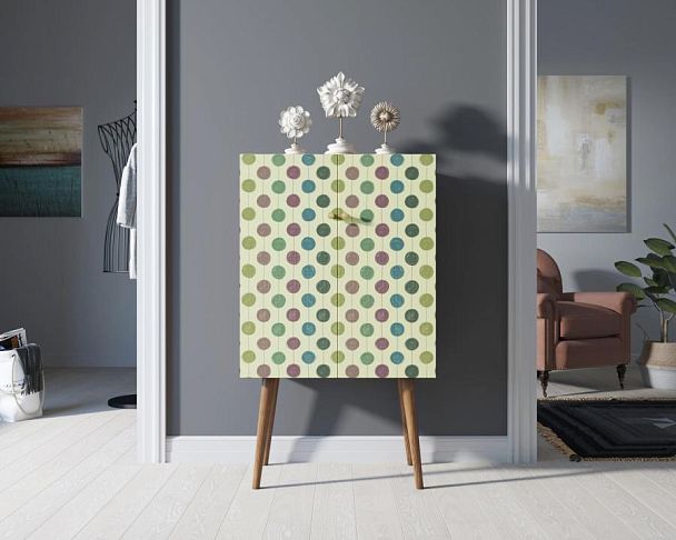 Комод на высоких ножках Berber 24 принт арт BB09/Print_24 - Вид 4