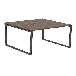 Стол 2-х местный EVWST 1516 Дуб Денвер тёмный/Мокко 1560х1606х750 EDIS - Фото предпросмотра