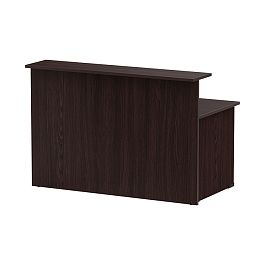 Стойка ресепшн прямая СР-160/80 венге - Фото предпросмотра