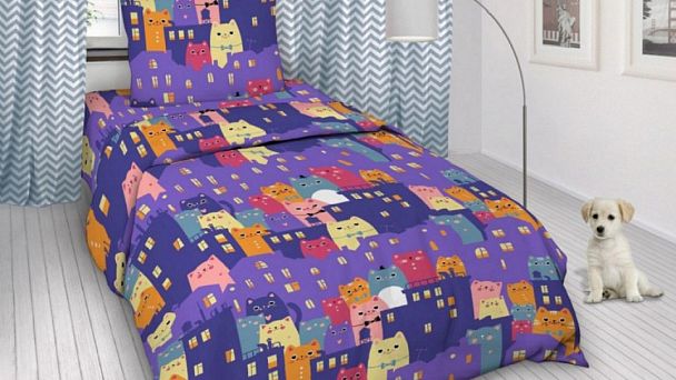 Постельное белье полутораспальное ДБ-81 - Вид 1