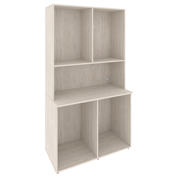 Fit Основной модуль MN-MO Денвер светлый 1200*600/420*2178 - Вид 1