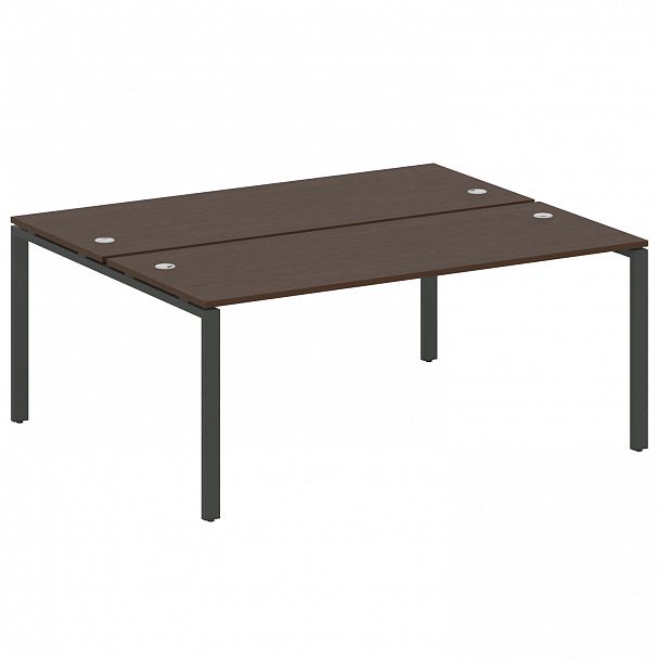 Рабочая станция "Metal System" БП.РАС-СП-2.5 венге/антрацит - Вид 1