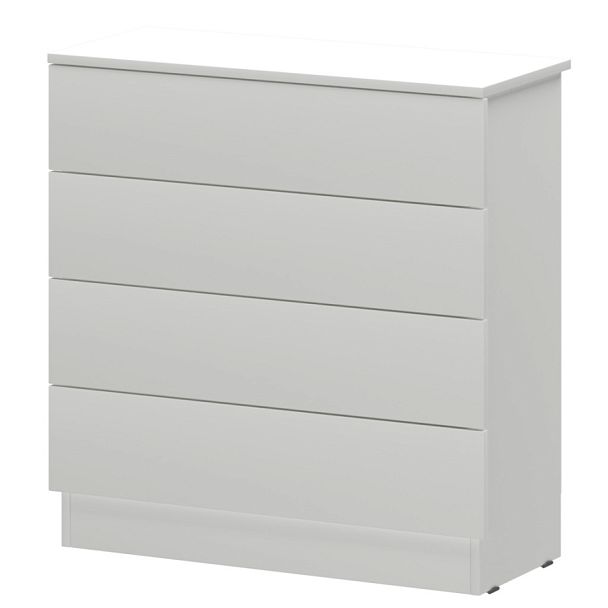 Комод 4 ящика Н-3263 Белый 780x330x800 Арго HOME - Вид 1