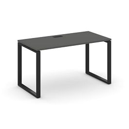 Стайл Проджект Стол письменный SN-6O.SP-003 Антрацит/Металл Черный 1380*600*750 - Фото предпросмотра
