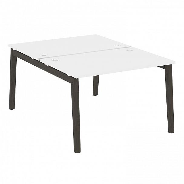 Рабочая станция "Onix wood" OW.D.RS-2.2.8 белый/дуб темный - Вид 1