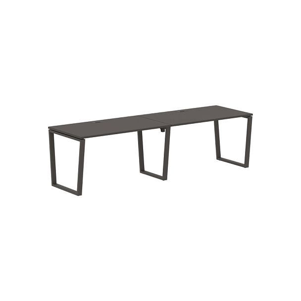 Стол 2-х местный EVWST 2780 Мокко/Мокко 2726х800х750 EDIS - Вид 1