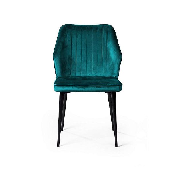 Стул Berg, бархат бирюзовый 87 - Вид 2