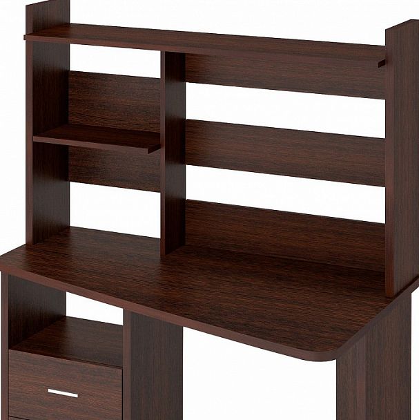 Стол компьютерный Домино Лайт СКЛ-Трап120+НКЛ-120 Венге правый - Вид 2