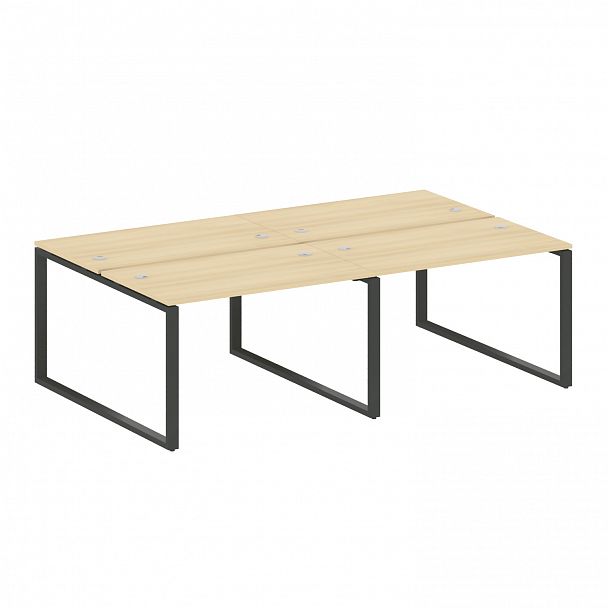 Рабочая станция "Metal System" БО.СМ-4.2 акация/антрацит - Вид 1