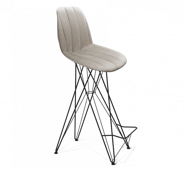 Стул барный Sheffilton SHT-ST29-C1/S66 лунный камень/черный муар - Вид 1