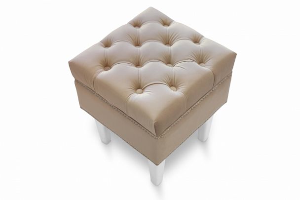 Пуф «Париж» 400 бежевый - Вид 2