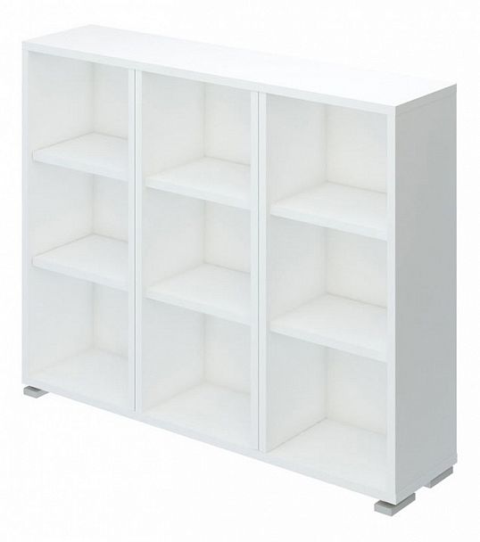 Стеллаж Домино ПУ-60-1 Белый - Вид 1