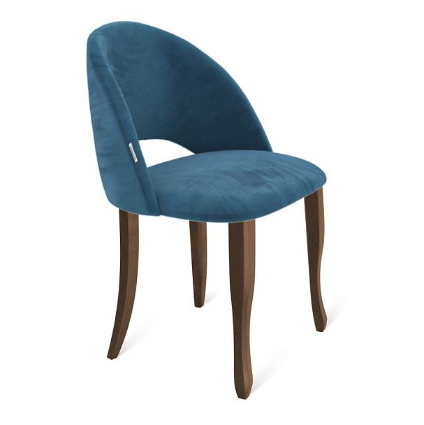 Стул Sheffilton SHT-ST34/S122 тихий океан/темный орех/черный муар - Вид 2