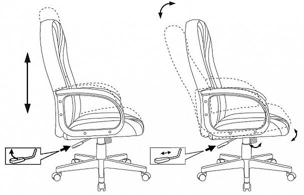 Кресло компьютерное T-898AXSN - Вид 5