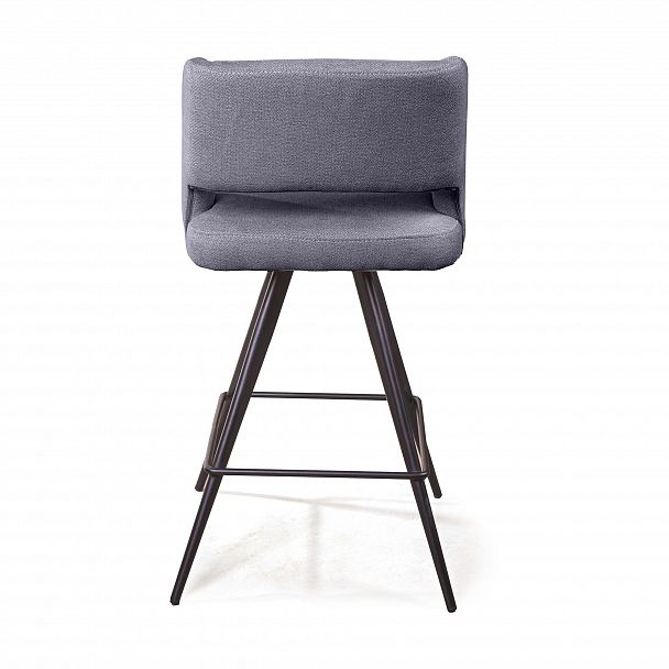 Стул полубарный Molly, ткань серый - Вид 5