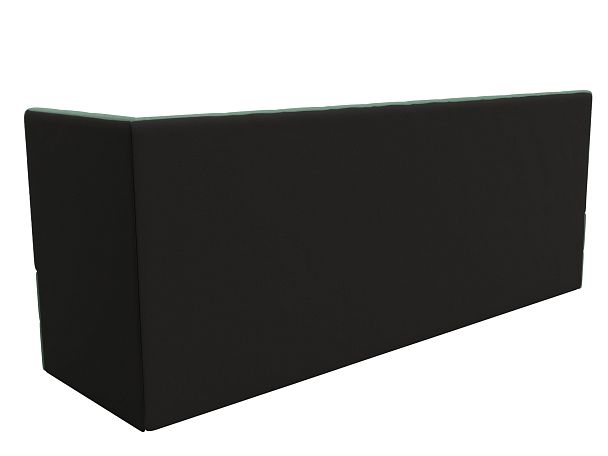 Диван кухонный Бриз с углом справа Рогожка зеленый - Вид 6